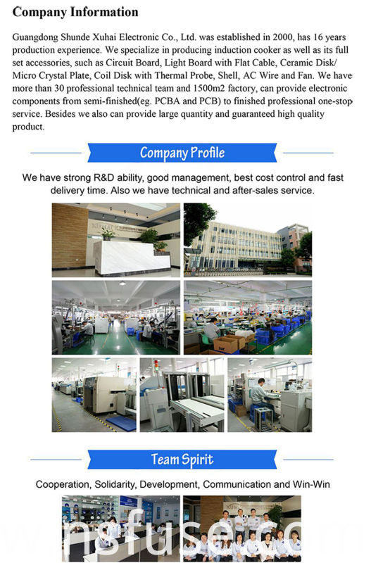 High Quality and Hot Sell for Home Appliance Microcomputer Induction Cooker